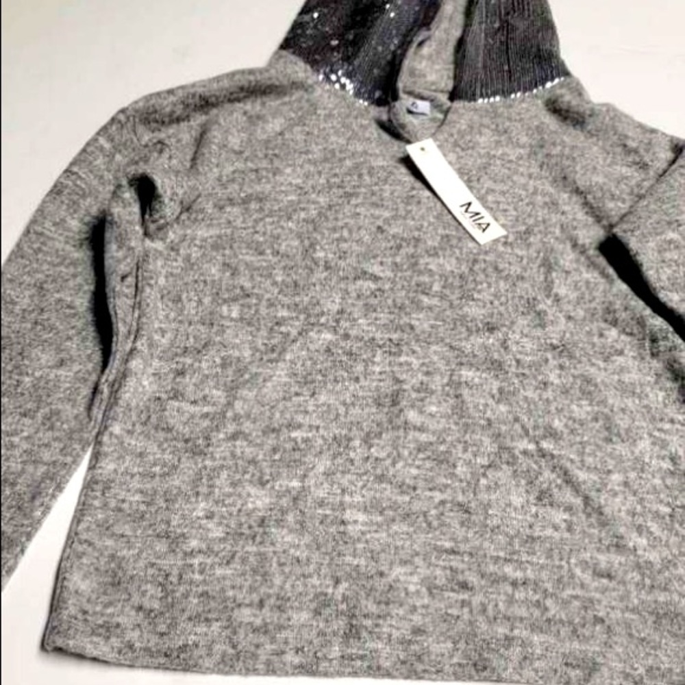 Mia girls sequin hoodie